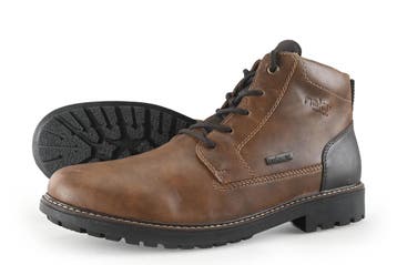 Rieker Veterboots in maat 44 Bruin, Bruin, Verzenden, Boots, Zo goed als nieuw
