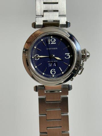 Cartier - Pasha C Blue - 2475 - Unisexe - 2000-2010, Nieuw