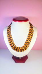 Long collier en ambre baltique - Ambre - Unique design - 200