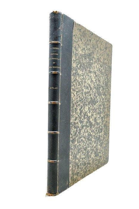 M. A. Thiers, A Dufour et Duvotenay / Dyonnet - Atlas de, Antiek en Kunst, Antiek | Boeken en Manuscripten