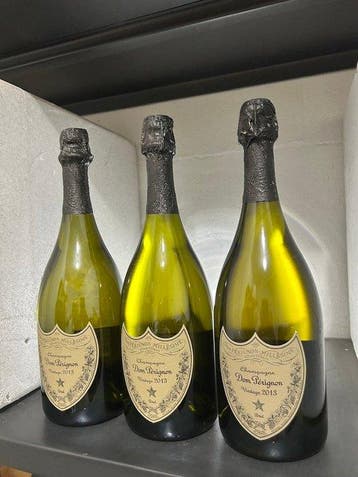 2013 Dom Pérignon - Champagne Brut - 3 Bouteilles (0,75 L)