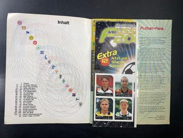 1999/00 Panini Complete Sticker Fussball 2000 - Album German