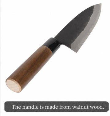 Tosauchi Hamono Tosa Funayuki Knife – Blue Steel #2 –, Antiek en Kunst