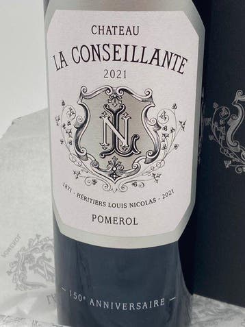 2021 Chateau La Conseillante - Pomerol - 1 Fles (0,75 liter), Nieuw