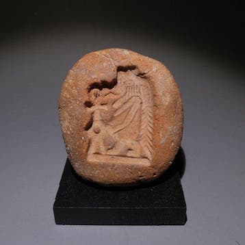 Oud-Egyptisch Terracotta Gietvorm voor het maken van