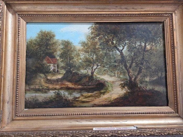 James Thomas Watts (1853-1930), Kring van - Landscape, Antiquités & Art, Art | Peinture | Classique