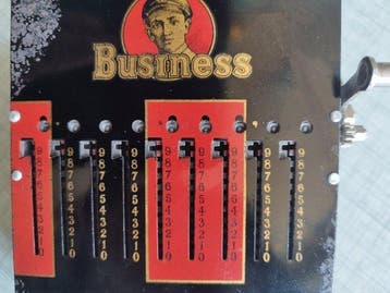 Business - Rekenmachine - 1930-1940