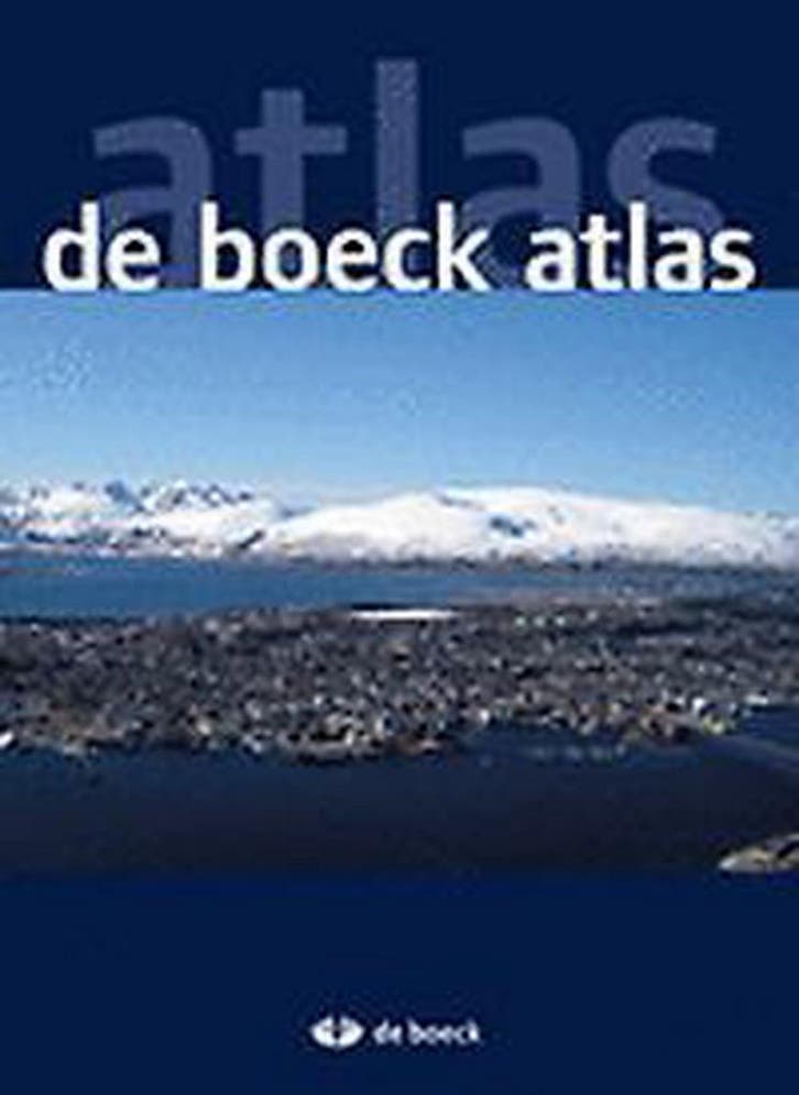 De Boeck atlas 9789045542294 de Maeyer, Livres, Livres scolaires, Envoi