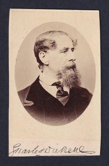 London Photo Company - 1860 Charles Dickens - Very Rare