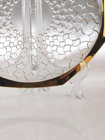 Secoloventesimo - Schotel - Arabesque - 24 kt goud - Bord, Antiek en Kunst
