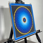 Painting of Tibetan Tradition - Mandala Lotus - Thangka, Antiek en Kunst