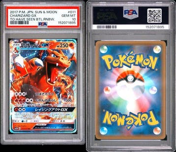 Pokémon - 1 Graded card - Dracaufeu,  011 Illustration