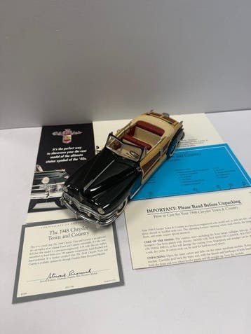 Franklin Mint 1:24 - Modelauto - Chrysler Town & Country