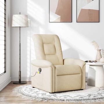 Fauteuil relaxant creme : offre seconde chance -41% de re..., Verzenden