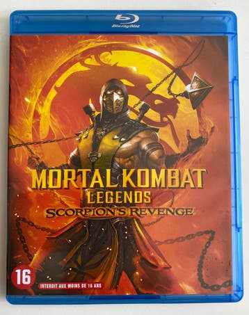 MORTAL KOMBAT LEGENDS: SCORPIONS REVENGE (BLURAY), Cd's en Dvd's, Gebruikt