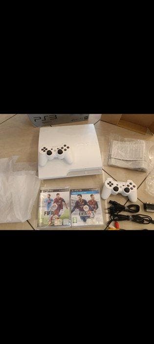 Sony - PS3 - PlayStation 3 Slim Classic White 320GB -, Nieuw