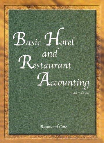 Basic Hotel And Restaurant Accounting - Cote, Verzenden