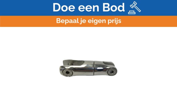 Bieden: Osculati Anchor Swivel Stainless Steel 6-8mm, Watersport en Boten, Bootonderdelen, Ophalen of Verzenden