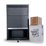 Pakketbrievenbus Antraciet | Incl. accessoires, Verzenden, Nieuw, Overige materialen, Wandbrievenbus