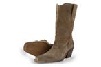 Bronx Cowboy laarzen in maat 38 Grijs, Bronx, Verzenden, Zo goed als nieuw, Grijs