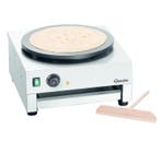 Crêpe-bakplaat | 1CP400 | Elektrisch RVS | Ø400mm | 3kW |, Verzenden, Nieuw in verpakking