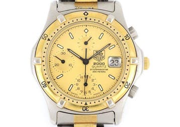 TAG Heuer - 2000 Professional 1/10th Chronograph - Zonder