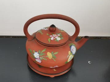 wedgewood - Théière (2) - Grès - Wedgwood rouge antique