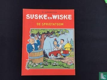 Suske en Wiske - De sprietatoom - 1961, Boeken, Eén stripboek, Verzenden, Gelezen, Vandersteen, Willy.