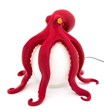 Tafellamp - Plastic - octopus
