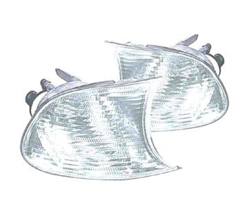 CLIGNOTANTS AVANT BMW E46 COUPÉ 01-03 CHROMÉ MAT, Verzenden