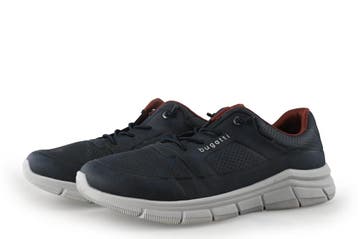 Bugatti Veterschoenen in maat 43 Blauw, Kleding | Heren, Schoenen, Bugatti, Zo goed als nieuw, Veterschoenen, Verzenden
