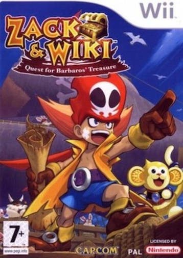 Zack & Wiki Quest for Barbaros Treasure (Wii Games), Ophalen of Verzenden, Zo goed als nieuw