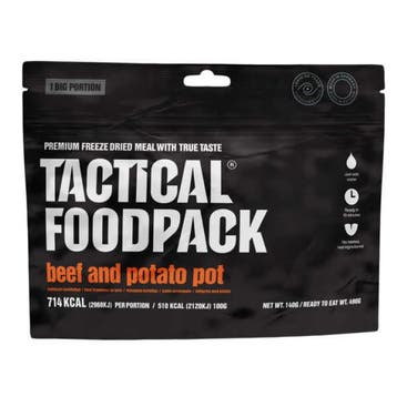 Rundvlees en Aardappelpot - big portion - Tactical Foodpack, Verzenden
