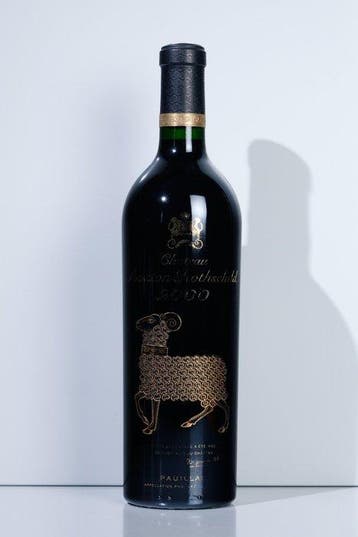 2000 Château Mouton Rothschild - Pauillac 1er Grand Cru, Verzamelen, Wijnen, Nieuw