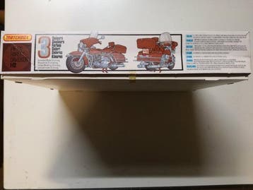 Matchbox 1:12 - Modèle réduit - Harley Davidson FLH-1200