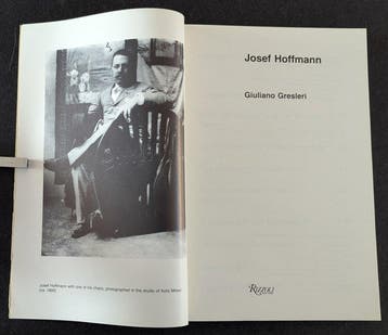 Giuliano Gresleri - Josef Hoffmann - 1985