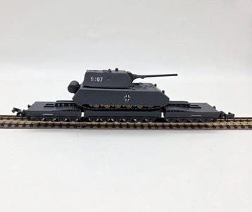 Resin N - Model treinwagon (1) - Historische zware, Nieuw