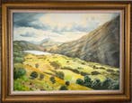 G Tompkins. (XX) - A rural landscape with lake. No reserve!