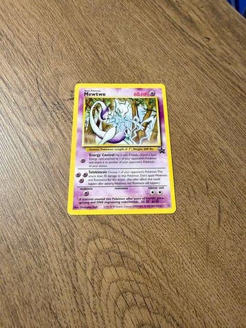 Pokémon - 1 Card - Mewtwo 12 Foil - WOTC, Hobby en Vrije tijd, Nieuw