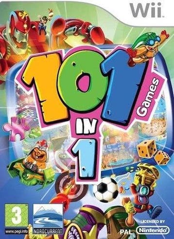 101 in 1 Sports Party Megamix (Wii Games), Ophalen of Verzenden, Zo goed als nieuw