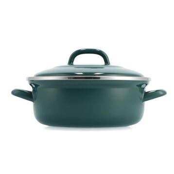 BK Fortalit Braadpan 24 cm geëmailleerd gietijzer — gebruikt, Verzenden, Nieuw