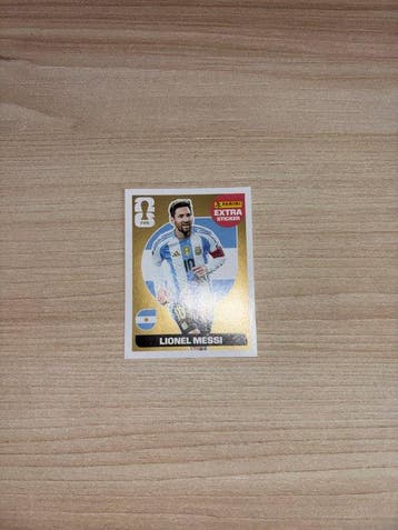 2026 Panini World Cup Stickers Lionel Messi Extra sticker