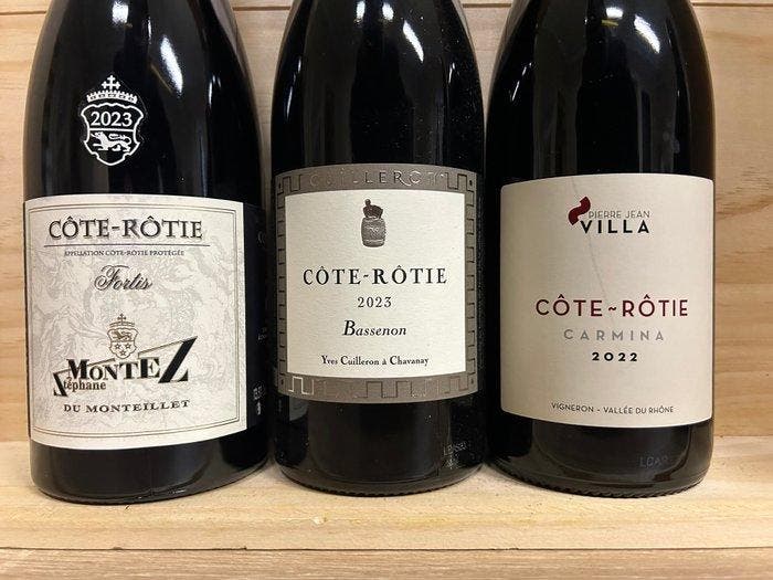 Stéphane Montez, Yves Cuilleron, Pierre Jean Villa,, Verzamelen, Wijnen