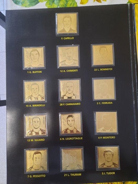 Juventus - Championnat dItalie de Football - 2005 - timbres, Verzamelen, Overige Verzamelen