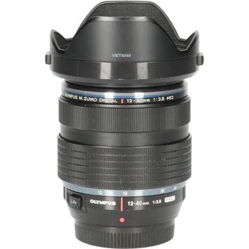 Olympus M.Zuiko Digital ED 12-40mm f/2.8 Kitlens - Zwart, Ophalen of Verzenden, Gebruikt, Overige typen, Zoom