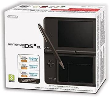 Nintendo DSi XL Zwart/Bruin in Doos (Nette Staat), Consoles de jeu & Jeux vidéo, Ophalen of Verzenden