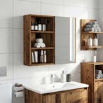 vidaXL Badkamer wandkast Oudhout 40 x 16 x 62,5 cm, Verzenden, Nieuw