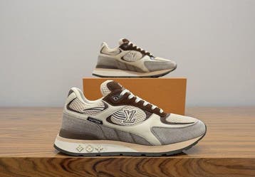Louis Vuitton - Run Away Mocha Brown / Tan - Sneakers -, Vêtements | Hommes