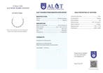 Zonder minimumprijs - Halsketting Zilver - Sapphire -, Nieuw