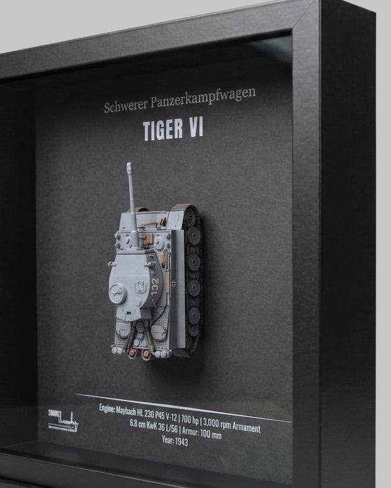 Model militair voertuig - Wehrmacht - Zware Tijgertank -, Enfants & Bébés, Jouets | Autre